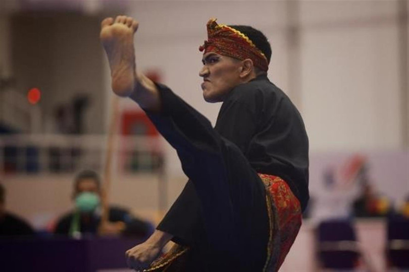 "Tôi thực sự hạnh phúc. Đây là chiếc huy chương vàng đầu tiên của Singapore tại SEA Games 31”. Ảnh BTC.