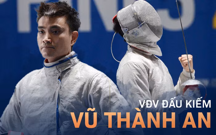 VĐV đấu kiếm Vũ Thành An sẽ là người đọc lời tuyên thệ. Ảnh TT