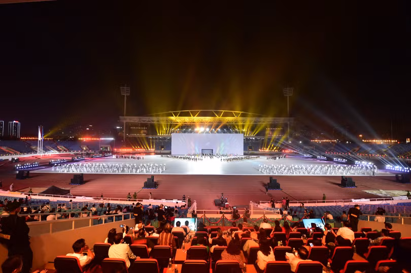 Tổng duyệt khai mạc SEA Games 31. Ảnh PH