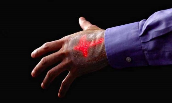 'Da điện tử' hiển thị thân nhiệt, huyết áp, nhịp tim ngay trên tay bạn - Ảnh 1