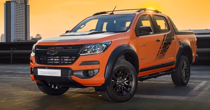 Chevrolet trình làng bán tải Colorado High Country màu cam hoàn toàn mới - Ảnh 1