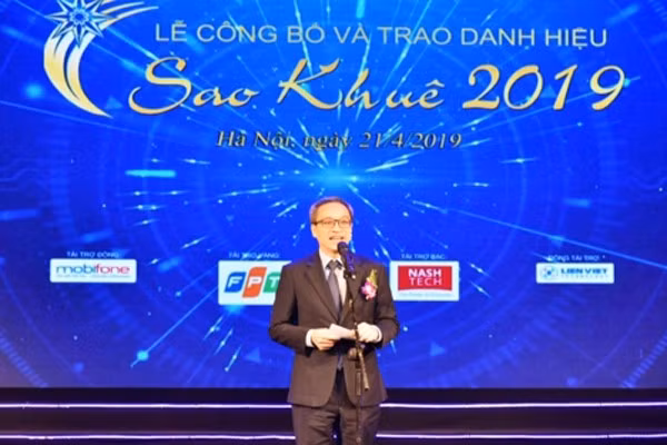 Thứ trưởng Bộ TT&TT Phan Tâm phát biểu tại Lễ 