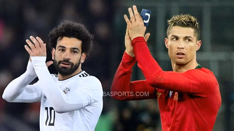 Salah đòi có lương ngang Ronaldo là điều phi thực tế. Ảnh Basasport