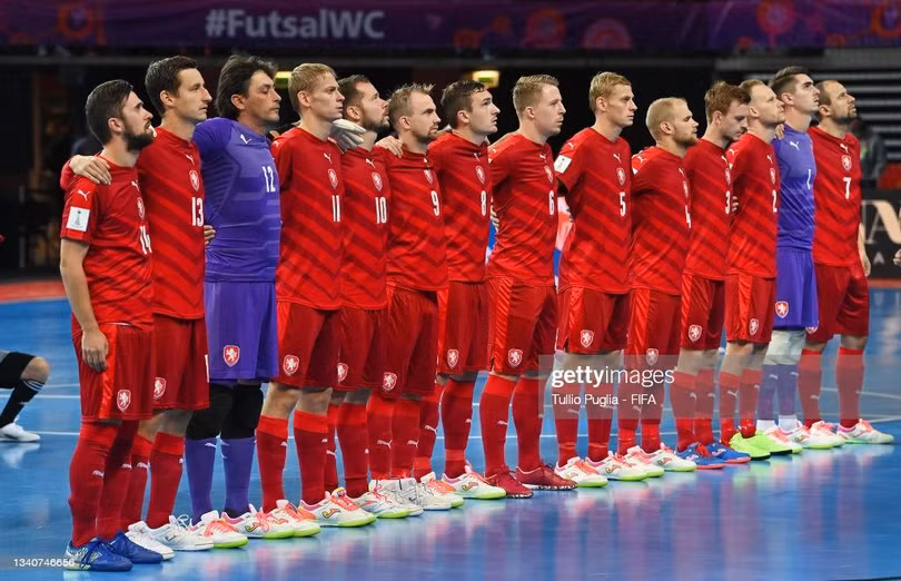 Trận đấu với CH Czech sẽ quyết định đến tấm vé của Futsal Việt Nam. Ảnh Getty.