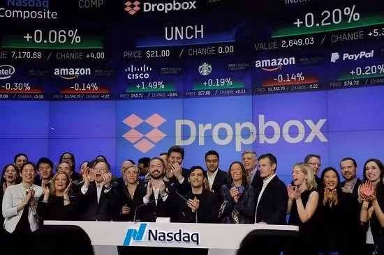 Thành công sau phiên ra mắt của Dropbox trên thị trường chứng khoán Hoa Kỳ - Ảnh 1