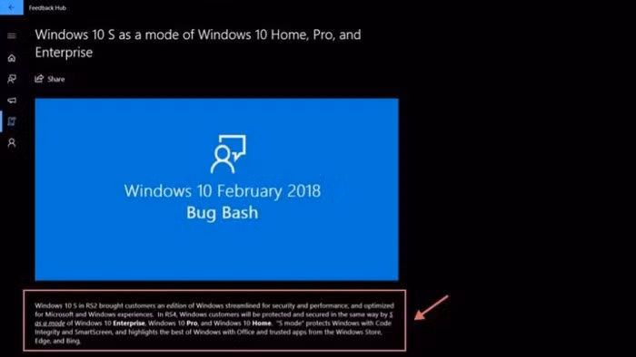Tại sao Microsoft quyết định biến Windows 10 S thành một chế độ riêng biệt? - Ảnh 2