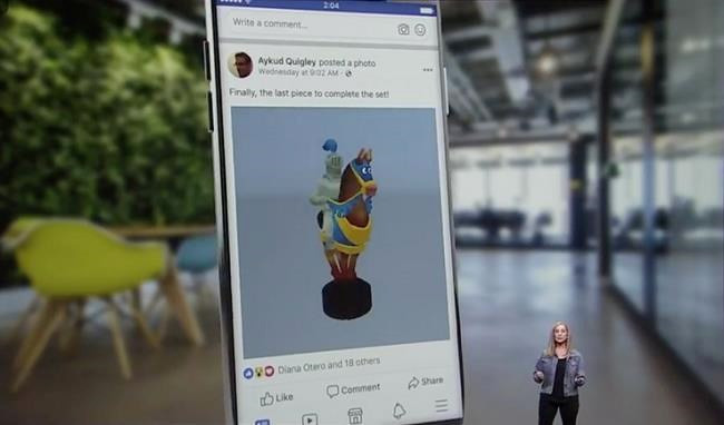 Facebook nâng cấp News Feed cho phép đăng tải các hình ảnh 3D, thực tế ảo VR và AR - Ảnh 1