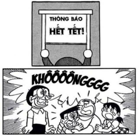 Muôn kiểu sáng tác tranh chủ đề... hết Tết của cư dân mạng - Ảnh 2