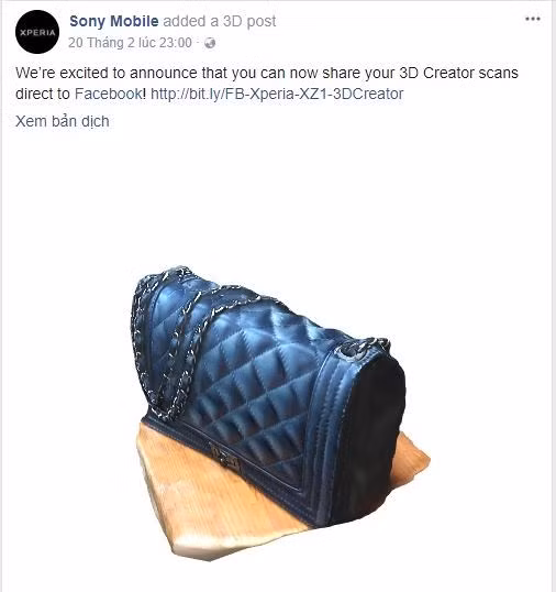 Facebook nâng cấp News Feed cho phép đăng tải các hình ảnh 3D, thực tế ảo VR và AR - Ảnh 3