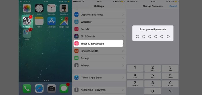 Hướng dẫn chuyển mật mã passcode iPhone 6 số về 4 số - Ảnh 2