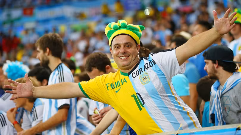 Trận đấu Argentina - Brazil xưa nay luôn là trận đấu kịch tính và hay nhất trên thế giới (ảnh CNN)