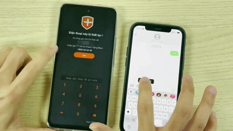 Hacker có thể giả mạo tin nhắn SMS gửi từ server đến điện thoại để mở khóa thiết bị với mã (passcode) bất kỳ.