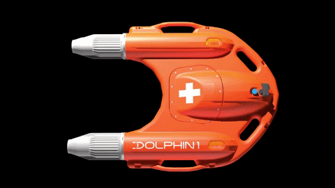 Robot Dolphin One. Ảnh: Sina Robot Dolphin One. Ảnh: Sina
