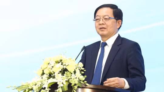 Phó thủ tướng Hồ Quốc Dũng phát biểu tại hội nghị. Ảnh: Bộ KH&CN.