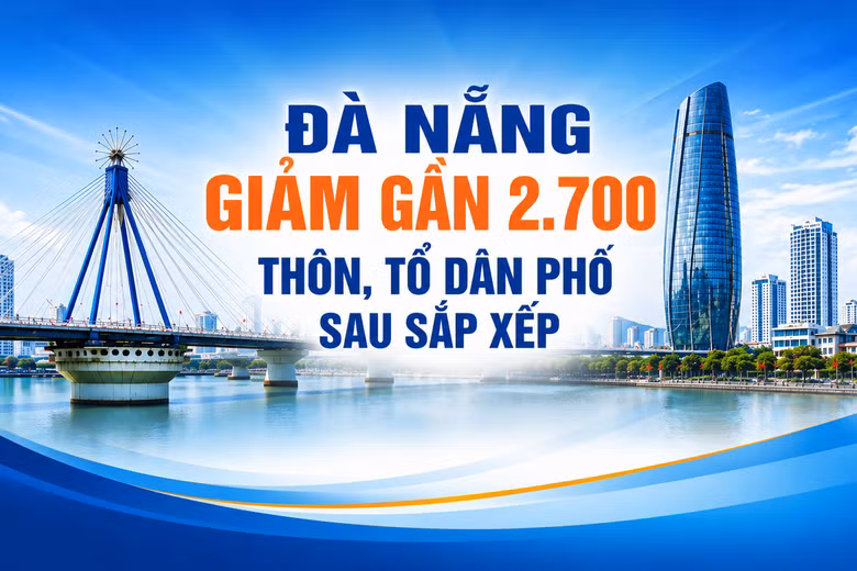 Infographic về Đề án sắp xếp, kiện toàn tổ chức, hoạt động thôn, tổ dân phố ở Đà Nẵng. Thiết kế: Xuân Lực