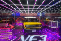 Cận cảnh VF3 - ô tô điện mini đầu tiên của VinFast