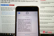 Giả mạo trang thương mại điện tử Tiki nhắn tin tuyển dụng để lừa đảo người dân