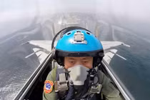 Phi công Không quân Hải quân Trung Quốc. Ảnh SCMP