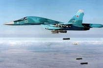 Không quân Nga không kích.