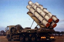 Bệ phóng tên lửa chống hạm Harpoon quân đội Ukraine. Ảnh South Front