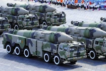 Tên lửa đạn đạo Liên lục địa Trung Quốc. Ảnh Global Times