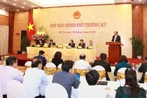  Buổi họp báo thường kỳ Chính phủ chiều 5-11 (Nguồn: Báo chính phủ)
