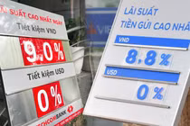 Ngân hàng cổ phần đua giảm lãi suất tiền gửi