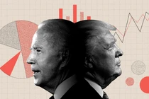 Trong bối cảnh Ngày bầu cử sắp tới, vấn đề kinh tế được người dân Mỹ hết sức quan tâm (Ảnh: Axios)