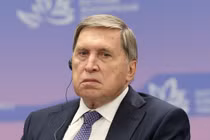 Ông Yury Ushakov, trợ lý chính sách đối ngoại của Tổng thống Nga Vladimir Putin, tại Vladivostok, Nga ngày 5/9. Ảnh: Sputnik.