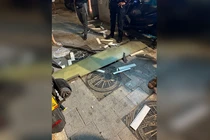 Hiện trường vụ nổ xảy ra tại Tel Aviv, Israel ()Ảnh: RT