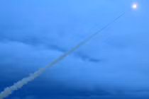 Burevestnik, một phần của chương trình vũ khí tiên tiến của Nga, đã trở thành tiêu điểm chú ý vào năm 2019 sau một cuộc thử nghiệm thất bại. Ảnh: Moscow Times.