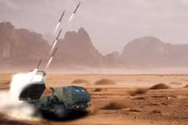 Hình ảnh mô phỏng hệ thống DSFT đang khai hỏa với tốc độ cao. Ảnh: Quân đội Mỹ.