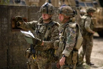 Anh, Pháp cho hay họ có kế hoạch cử 30.000 binh sĩ tới Ukraine sau khi hòa bình được thiết lập. Ảnh: Getty.