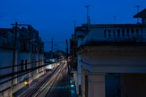 Mất điện ở thành phố Havana, Cuba (Ảnh: Getty)