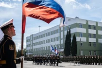 Một buổi lễ quân sự ở Sevastopol, Crimea, Nga năm 2022. Ảnh: Sputnik.