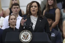 Bà Kamala Harris. Ảnh: UPI