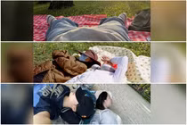 Trào lưu "nằm yên" của giới trẻ Trung Quốc giờ lan sang cả du lịch (Ảnh: SCMP)