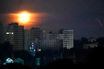 Lực lượng phòng không Ukraine được triển khai chống lại UAV của Nga trong một cuộc tấn công ở Kiev, Ukraine vào ngày 9/7. Ảnh: AFP.