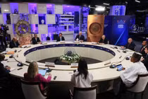 Diễn đàn Nguyên tử Toàn cầu tại Moscow, Nga, ngày 25/9. Ảnh: Sputnik.