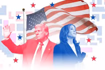 Các đại cử tri sẽ quyết định ông Donald Trump hoặc bà Kamala Harris chiến thắng trong cuộc đua vào Nhà Trắng (Ảnh: DailyMail)