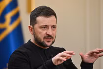 Tổng thống Ukraine Volodymyr Zelensky. Ảnh: Getty.