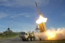 Tên lửa đất đối không được phóng từ hệ thống THAAD. Ảnh: MW.