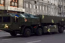 Hệ thống tên lửa Sapsan của Ukraine. Ảnh: FSB.