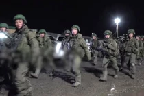 Quân đội Nhân dân Triều Tiên tại vùng Kursk của Nga. Ảnh: MW.