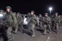 Quân đội Nhân dân Triều Tiên tại vùng Kursk của Nga. Ảnh: MW.