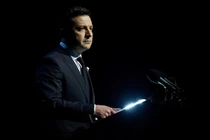 Tổng thống Ukraine Volodymyr Zelensky (Ảnh: Reuters)