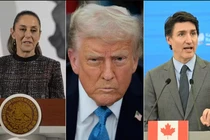 Canada và Mexico đã lập tức đưa ra phản ứng trước quyết định áp thuế của chính quyền Trump. Ảnh: Getty.