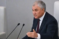 Chủ tịch Duma Quốc gia Nga Vyacheslav Volodin. Ảnh: Sputnik.