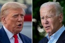 Trước kỳ tranh cử quan trọng trong năm tới, cả ông Donald Trump và Joe Biden đều nêu bật đóng góp của họ cho nền kinh tế Mỹ (Ảnh: Fox News)