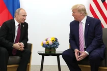 Tổng thống đắc cử Mỹ Donald Trump được cho là đã có cú điện đàm với Tổng thống Nga Vladimir Putin (Ảnh: Getty)